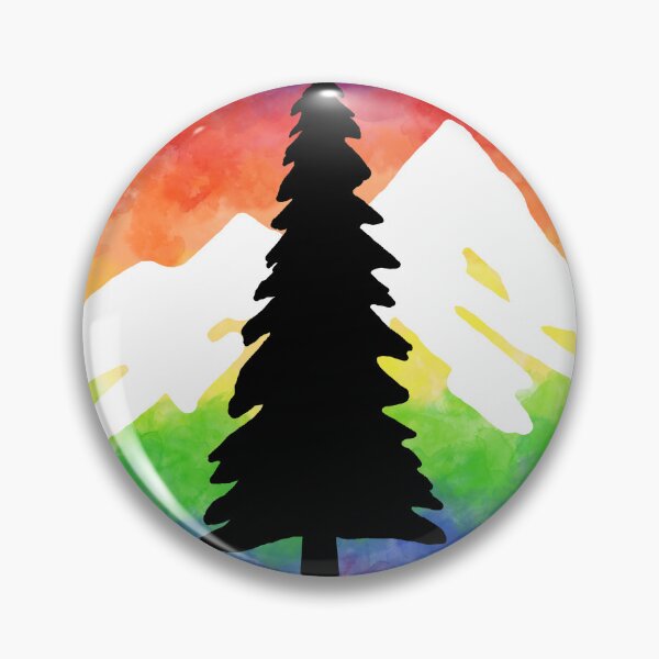 Item preview, Rainbow Pacific Crest Trail logo| Mexico to Canada  designed and sold by Deedy  Studio.