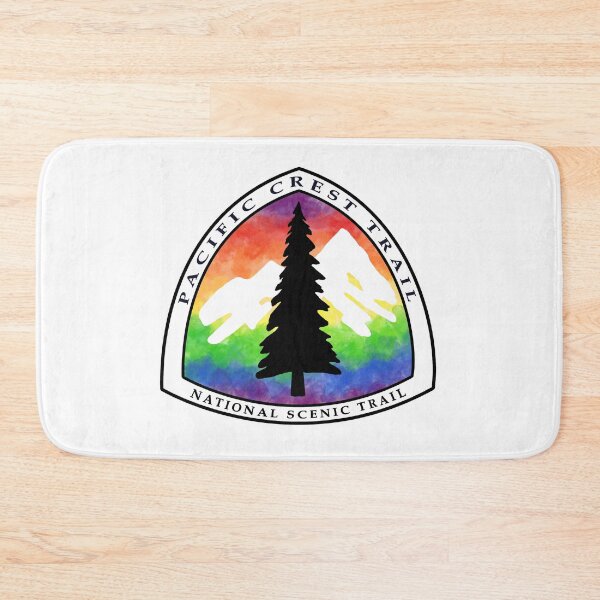 Item preview, Rainbow Pacific Crest Trail logo| Mexico to Canada  designed and sold by Deedy  Studio.