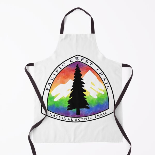 Item preview, Rainbow Pacific Crest Trail logo| Mexico to Canada designed and sold by Deedy Studio.