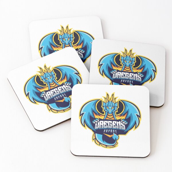Item preview, Blue Dragon Mascot Vector Artwork designed and sold by AtonuHaque.