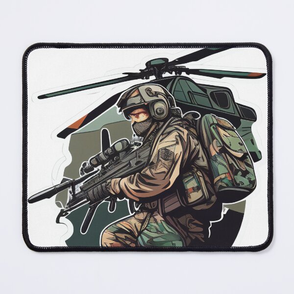 Item preview, Helicopter Gunner designed and sold by CombatCreatives.
