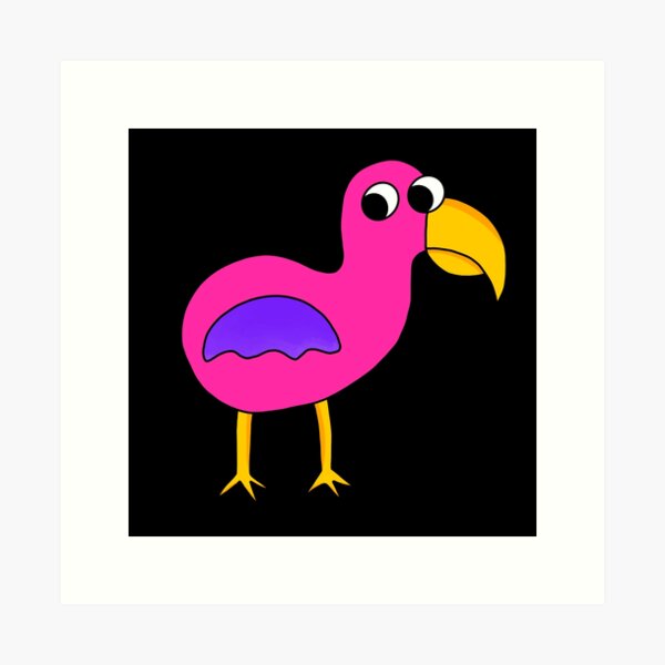 Opila Bird Vector, Bird Cartoon, Cute Bird, Monster Birds PNG and Vector  with Transparent Background for Free Download