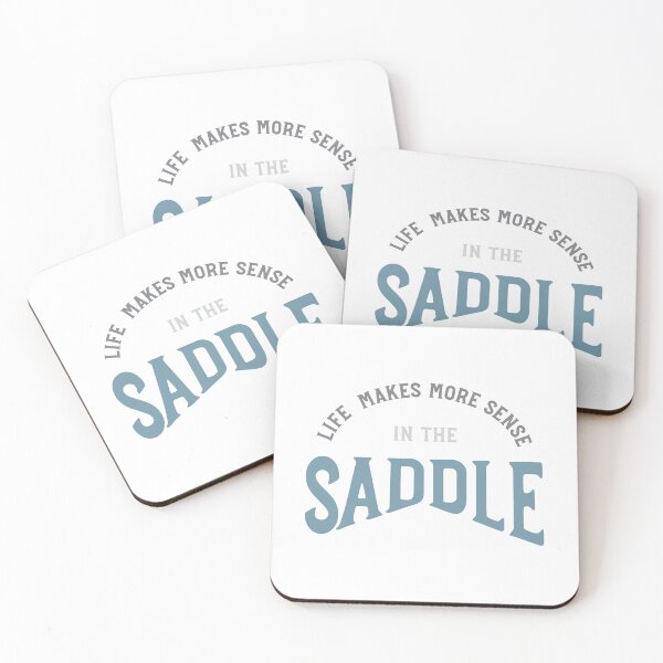 Item preview, Horse Saying Life Makes More Sense in a Saddle designed and sold by whyitsme.