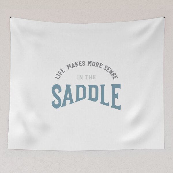 Item preview, Horse Saying Life Makes More Sense in a Saddle designed and sold by whyitsme.