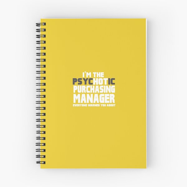 Item preview, I'm Psychotic (Hot) Purchasing Manager designed and sold by AlwaysAwesome.