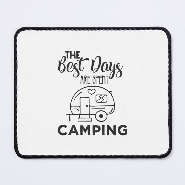 Item preview, THE BEST DAYS ARE SPENT CAMPING designed and sold by SticerOcean.