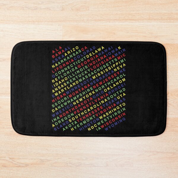 Item preview, American States Bucket List designed and sold by careerdesigns.