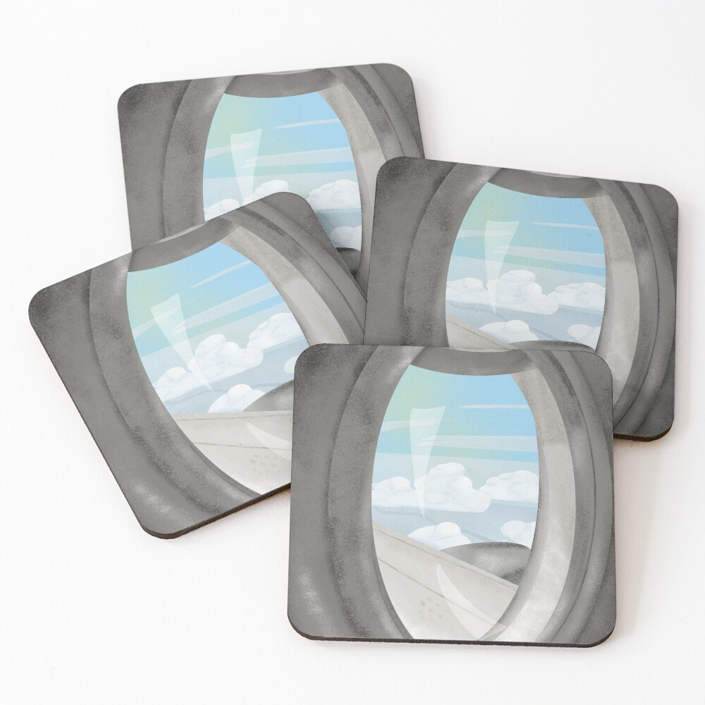 Item preview, Coasters (Set of 4) designed and sold by LexIllustration.