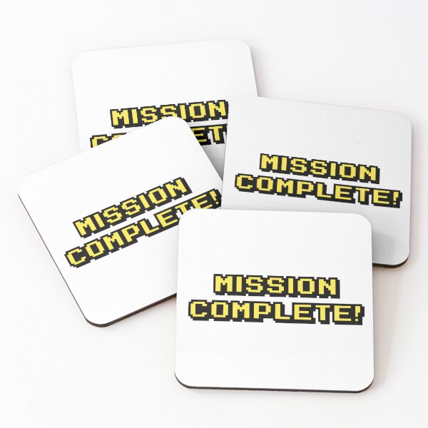 Item preview, Mission Complete designed and sold by JustFunsies.