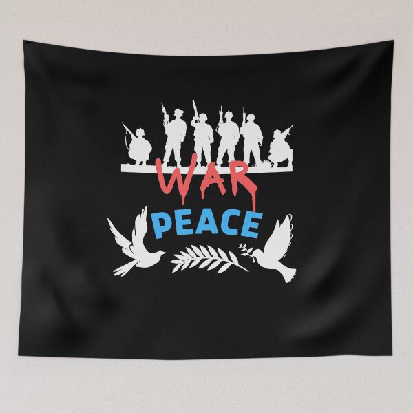 Item preview, War and Peace T-Shirt: The Difference Between Them designed and sold by SimpliText.