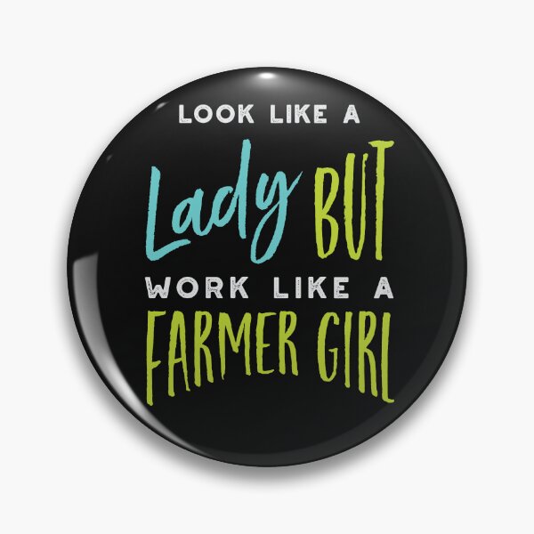 Item preview, Womens Farming Saying for Farmer Girl designed and sold by whyitsme.