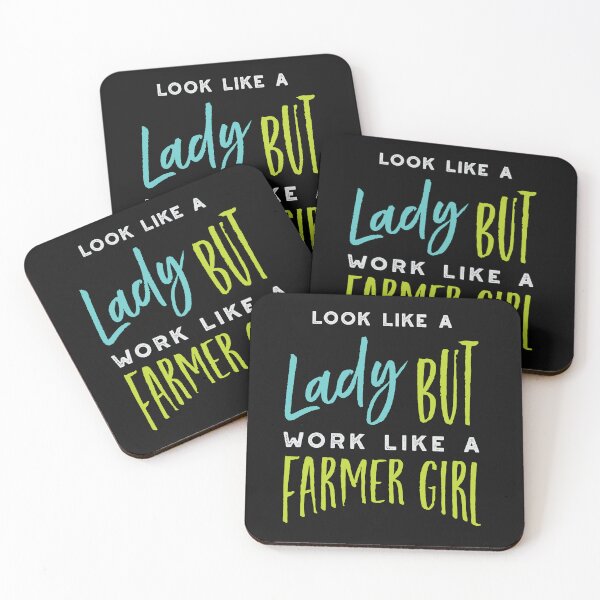 Item preview, Womens Farming Saying for Farmer Girl designed and sold by whyitsme.