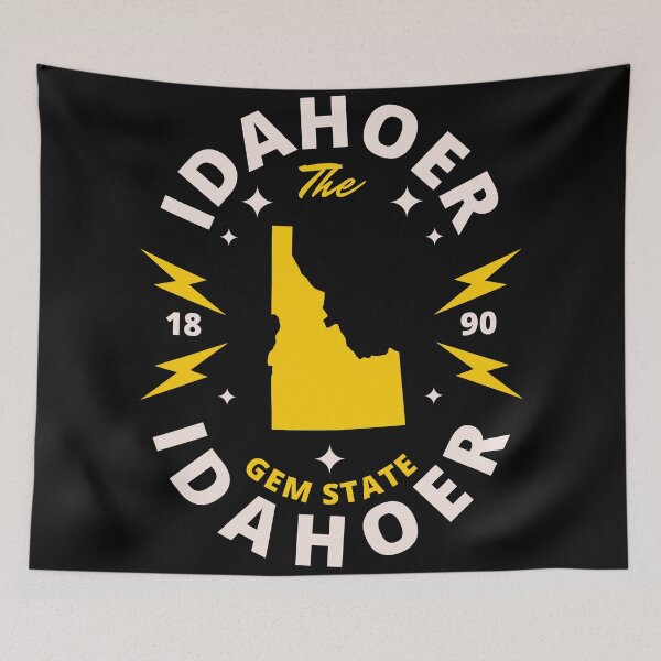 Item preview, Idahoer - Idaho Map - Born in Idaho State  designed and sold by Ranggasme.
