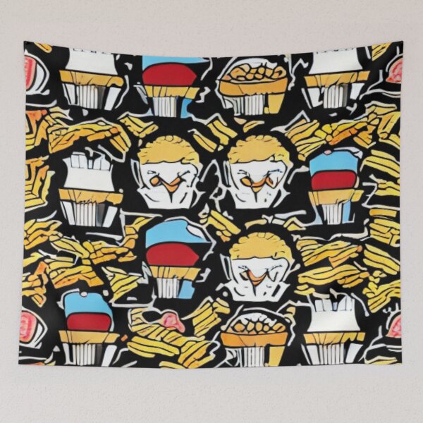 Item preview, The Retro Fry Cook - Frytastic Adventures - The Golden Fry Quest designed and sold by WBP Mart.