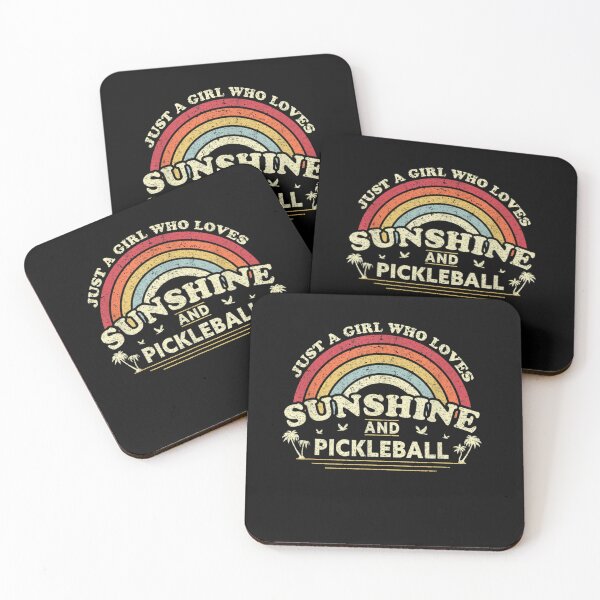 Item preview, Just A Girl Who Loves Sunshine And Pickleball  designed and sold by Es4clhoting.