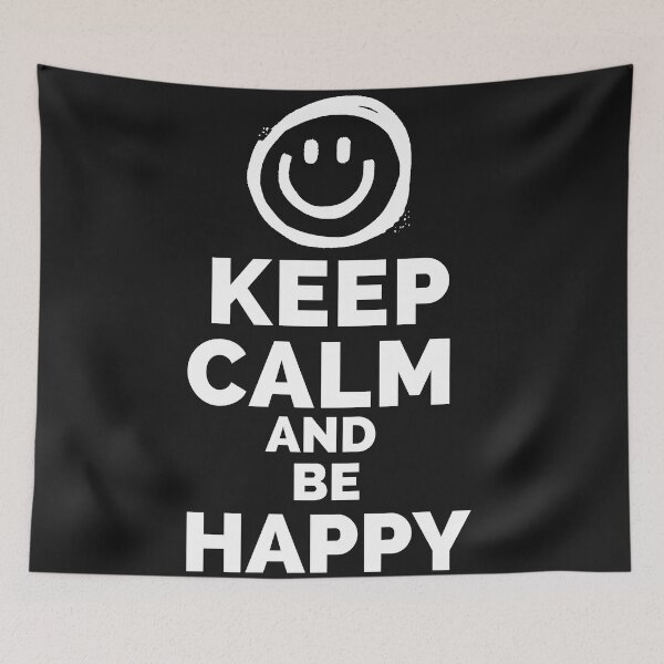 Item preview, Keep Calm And be Happy designed and sold by CreacionsMeraki.