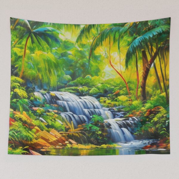 Item preview,  Magic Jungle designed and sold by HOMEDESIGNPRINT.