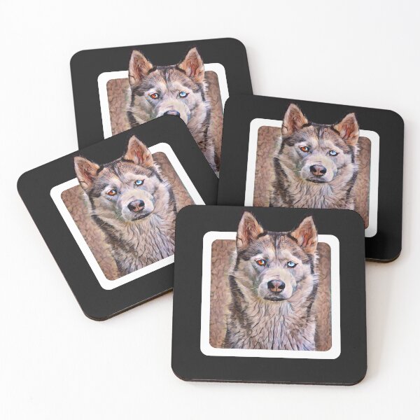 Item preview, Sharp Looking Husky designed and sold by TracyDDigitals.