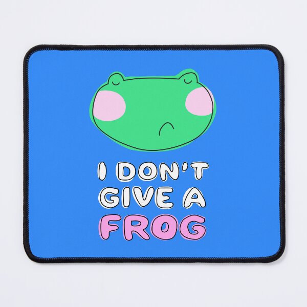 Item preview, I Don't Give a Frog designed and sold by HappyCatPrints.