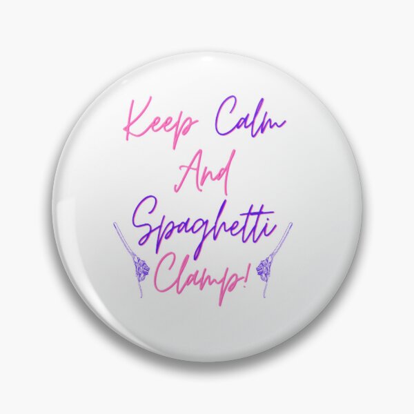 Item preview, Keep Calm And Spaghetti Clamp  designed and sold by H3ITH7M.