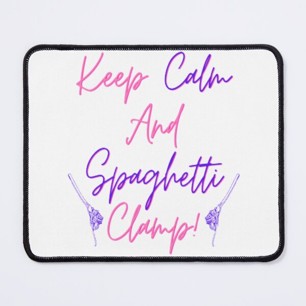 Item preview, Keep Calm And Spaghetti Clamp  designed and sold by H3ITH7M.