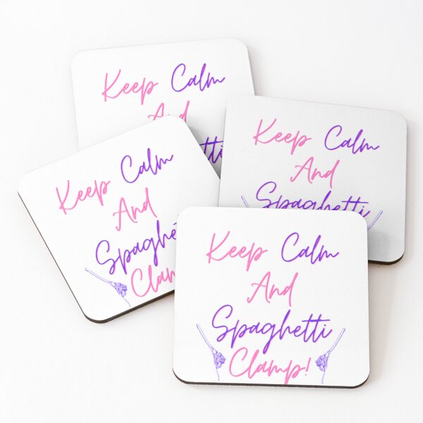 Item preview, Keep Calm And Spaghetti Clamp  designed and sold by H3ITH7M.