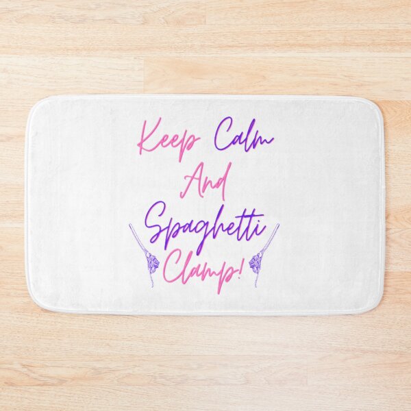 Item preview, Keep Calm And Spaghetti Clamp  designed and sold by H3ITH7M.