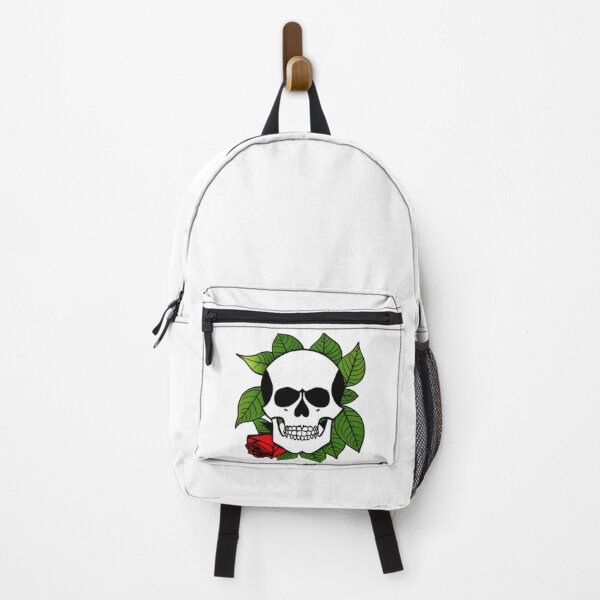 Item preview, Skull and rose rose and skull backpack designed and sold by Justeecat.