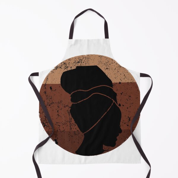 Item preview, Headwrap on woman silhouette. Brown tones grunge background, designed and sold by TracyDDigitals.