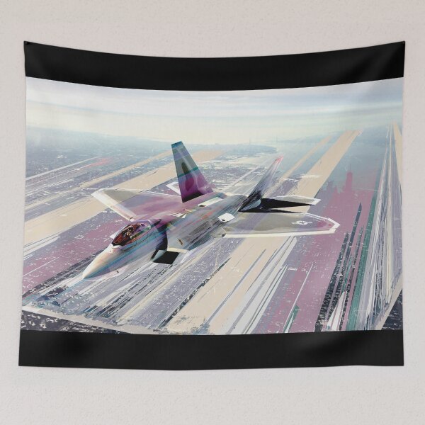 Artikelvorschau, F-22 Raptor über New York Paint entworfen und verkauft von boltjesdesign.