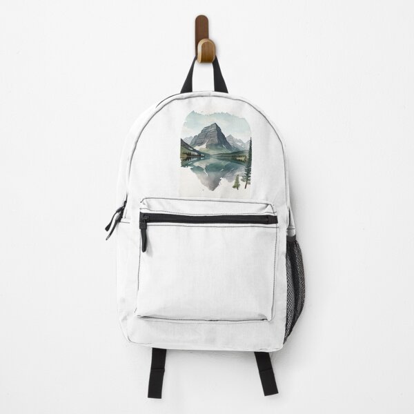 Item preview, Glacier National Park Boho Watercolor Arch designed and sold by PikoApparel.