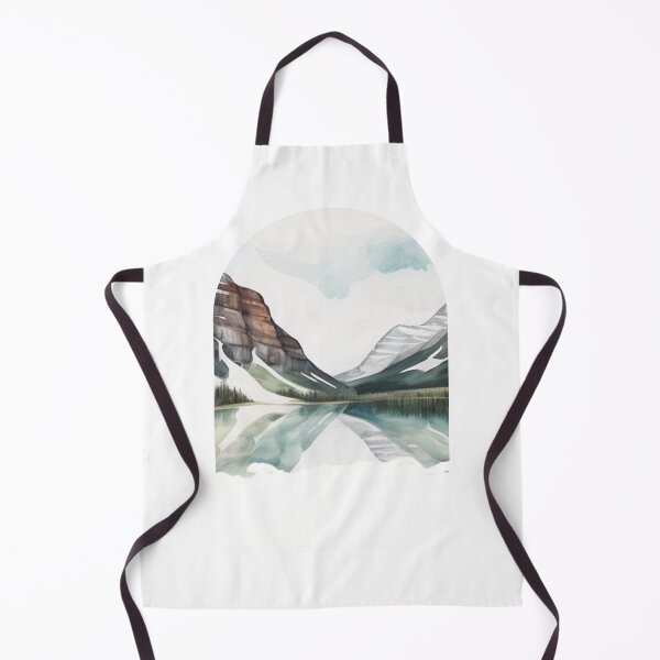Item preview, Glacier National Park Boho Watercolor Arch designed and sold by PikoApparel.