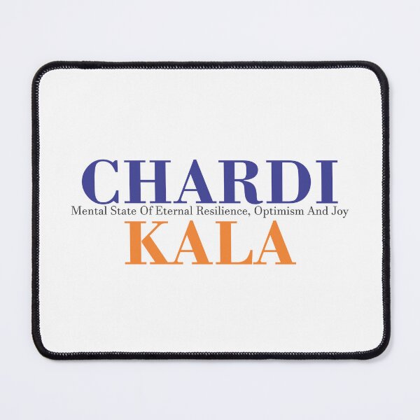 Item preview, CHARDI KALA PUNJABI SIKH SLOGAN designed and sold by GracePrintShop.