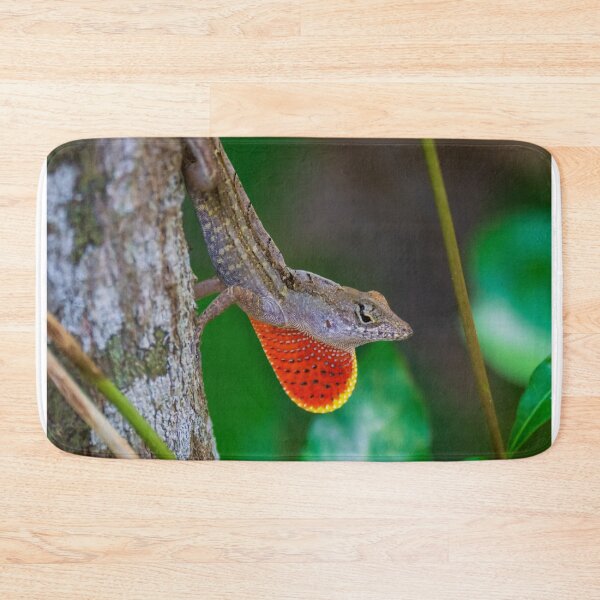 Item preview, Anole Lizard Showing Off designed and sold by TinyDinoDesigns.