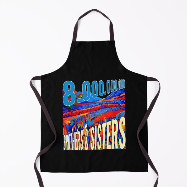 Item preview, love and peace for our 8 billion brothers and sisters designed and sold by CottagePop.