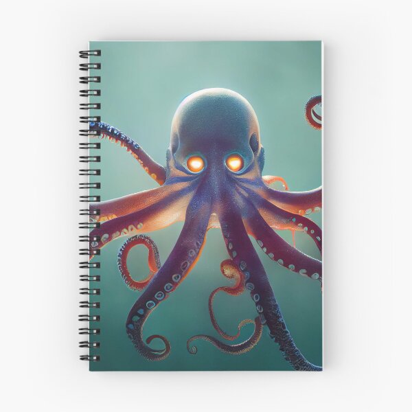 Item preview, Futuristic biomechanical octopus. Cyberpunk Creature	 designed and sold by NadiiaSemyroz.