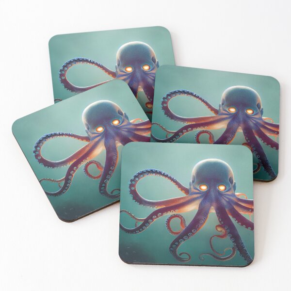 Item preview, Futuristic biomechanical octopus. Cyberpunk Creature	 designed and sold by NadiiaSemyroz.