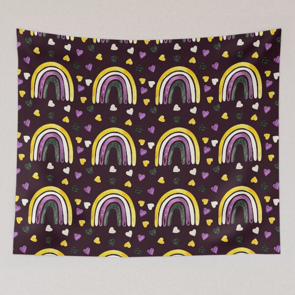 Item preview, Nonbinary Pride - Breaking Down Binary Boundaries with Vibrant Patterns designed and sold by micreations.