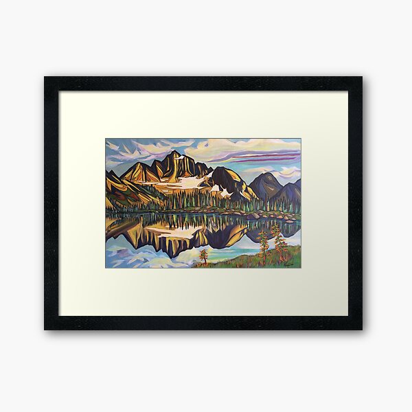 Drinnon Pass Framed Art Print