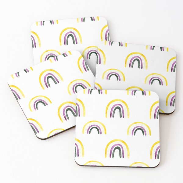 Item preview, Breaking Binary Boundaries: Colorful Nonbinary Pride designed and sold by micreations.