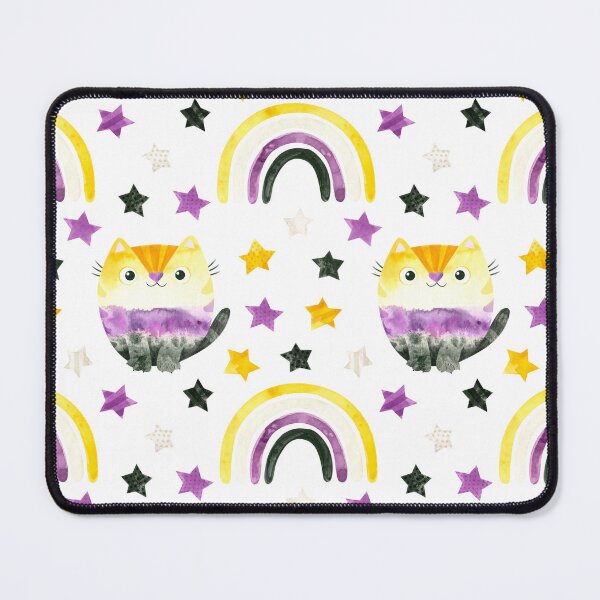 Item preview, Nonbinary Pride Stripes - Celebrating Diversity in the LGBTQ+ Community designed and sold by micreations.