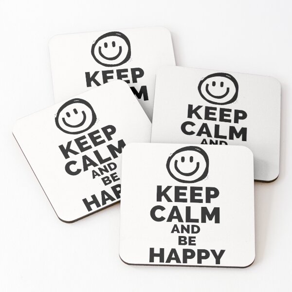 Item preview, Keep Calm And be Happy designed and sold by CreacionsMeraki.