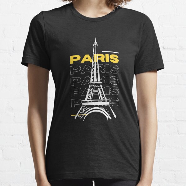 Camiseta Negra Balmain Paris