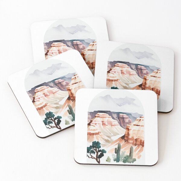 Item preview, Grand Canyon National Park Boho Watercolor Arch designed and sold by PikoApparel.