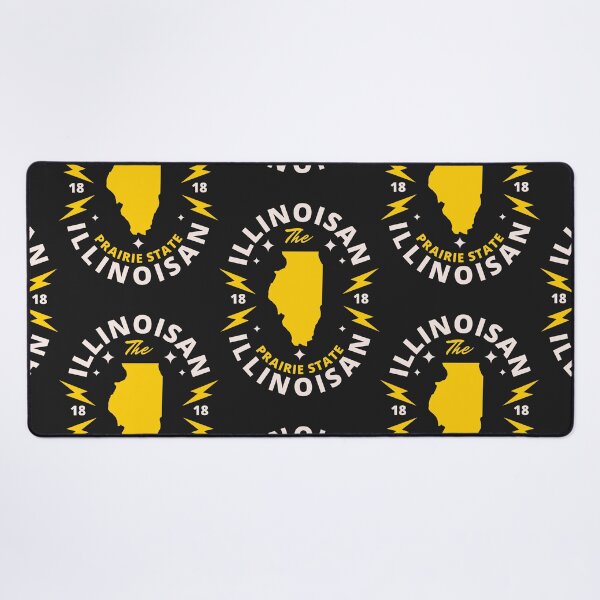 Item preview, Illinoisan - Illinois Map - The Prairie State designed and sold by Ranggasme.