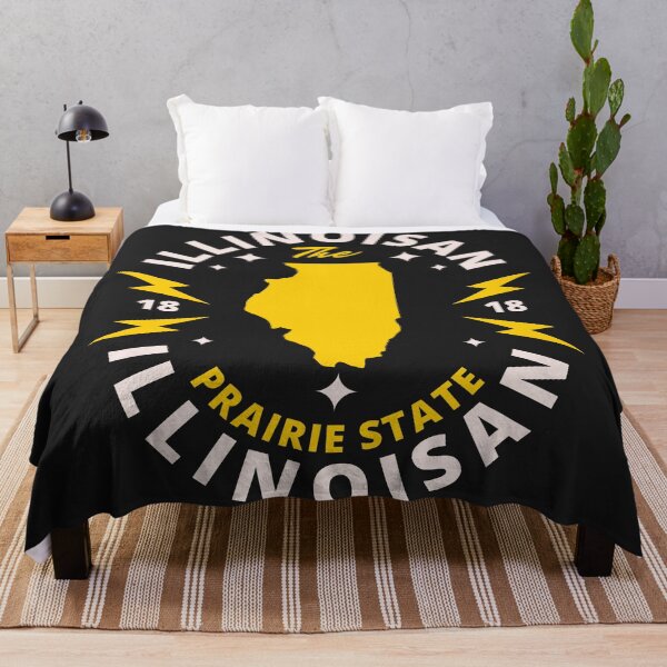 Item preview, Illinoisan - Illinois Map - The Prairie State designed and sold by Ranggasme.