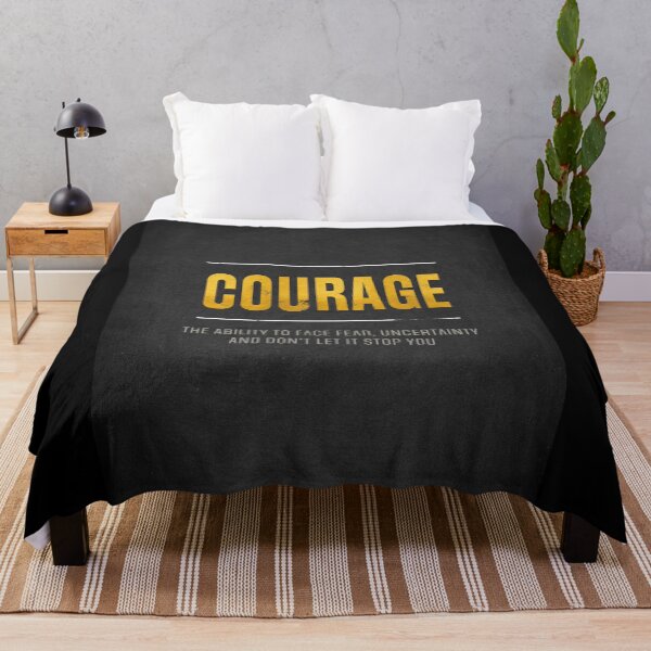 Item preview, Courage Motivation designed and sold by My Digital Mind.