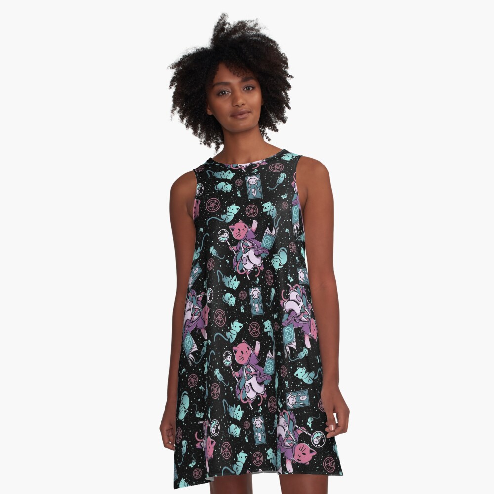 Item preview, A-Line Dress designed and sold by ilustrata.