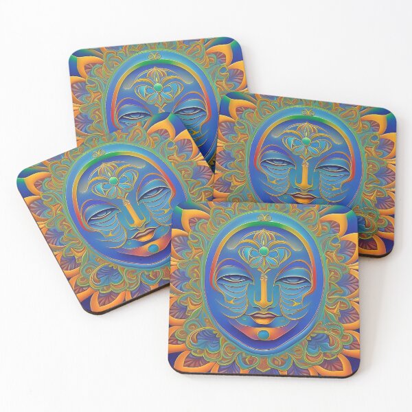 Item preview, New World Gods (15) - Mesoamerican Inspired Psychedelic Art designed and sold by TheThirdEye.
