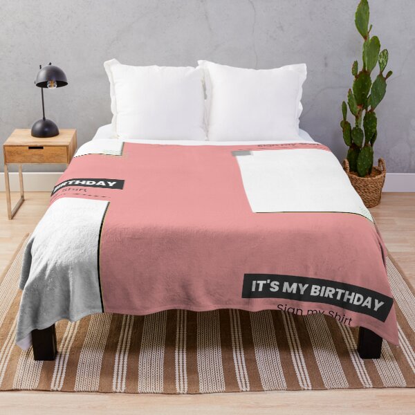 Item preview, It's My Birthday Sign My Shirt Essential T-Shirt designed and sold by StoreSB.
